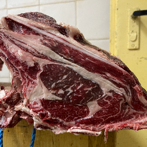  Costata di manzetta prussiana alla brace