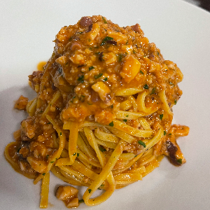 Tagliolini ragù di mare